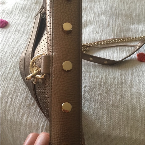 Rebecca Minkoff Gold Perforated MAC Bag - Picture 3 of 6